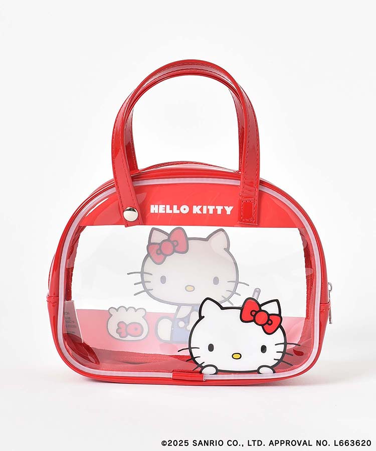 【WEB限定】サンリオキャラクターズ ボストンバッグ風ポーチ	