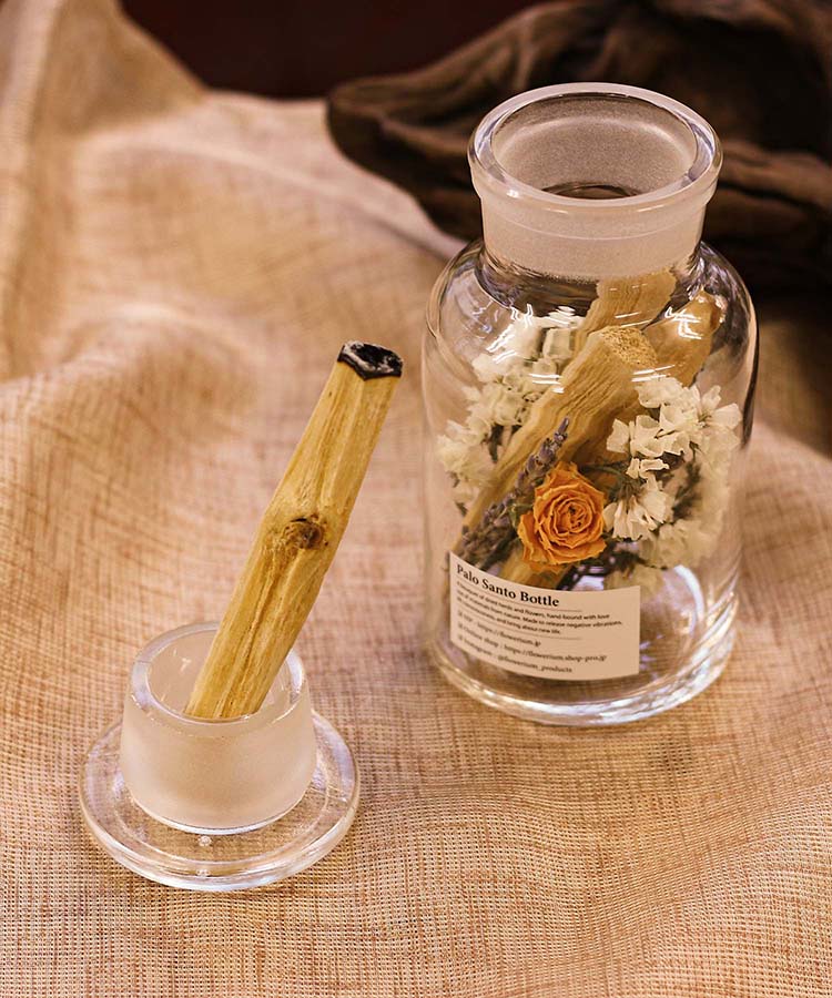 Positive Energy Palo Santoフラワーボトル