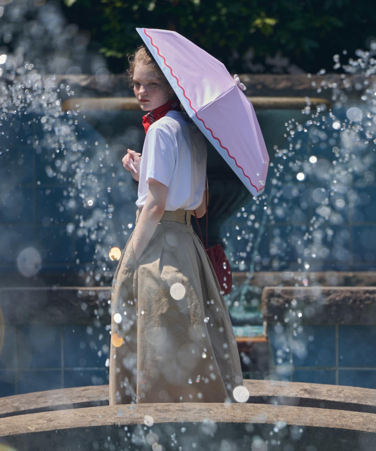 オハナ晴雨兼用折りたたみ傘