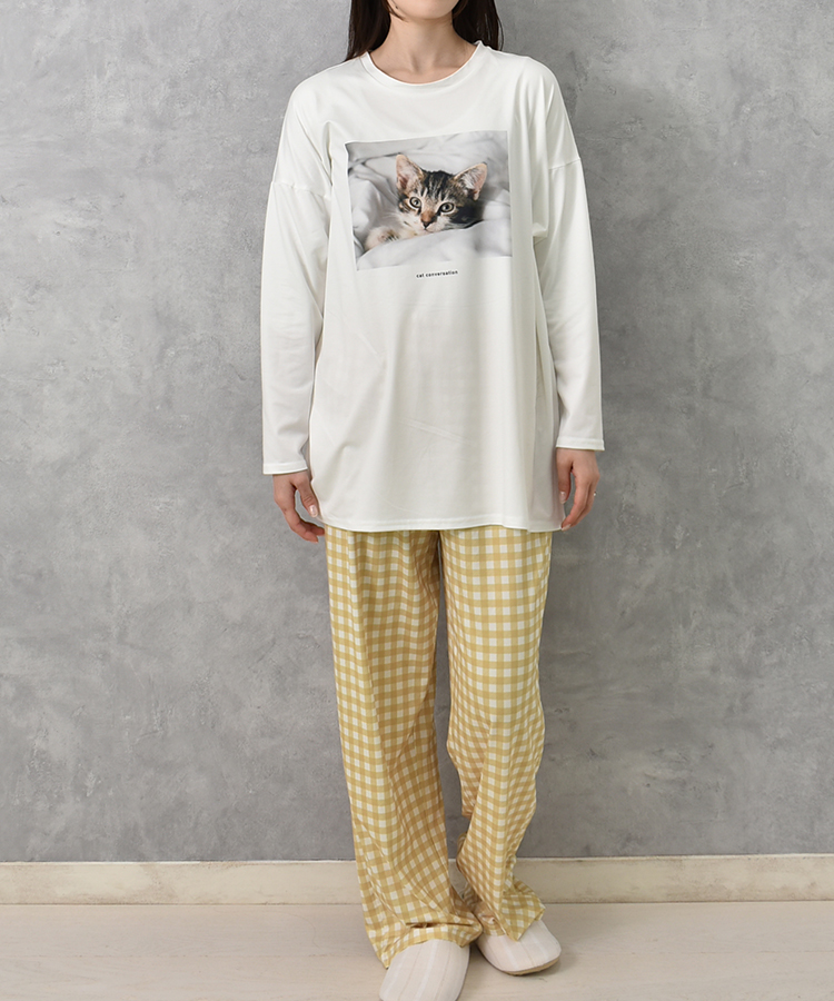 CAT DAYルームウェア上下セット