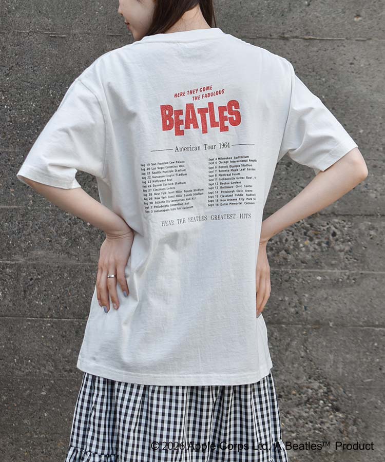 THE BEATLESツアープリントTシャツ