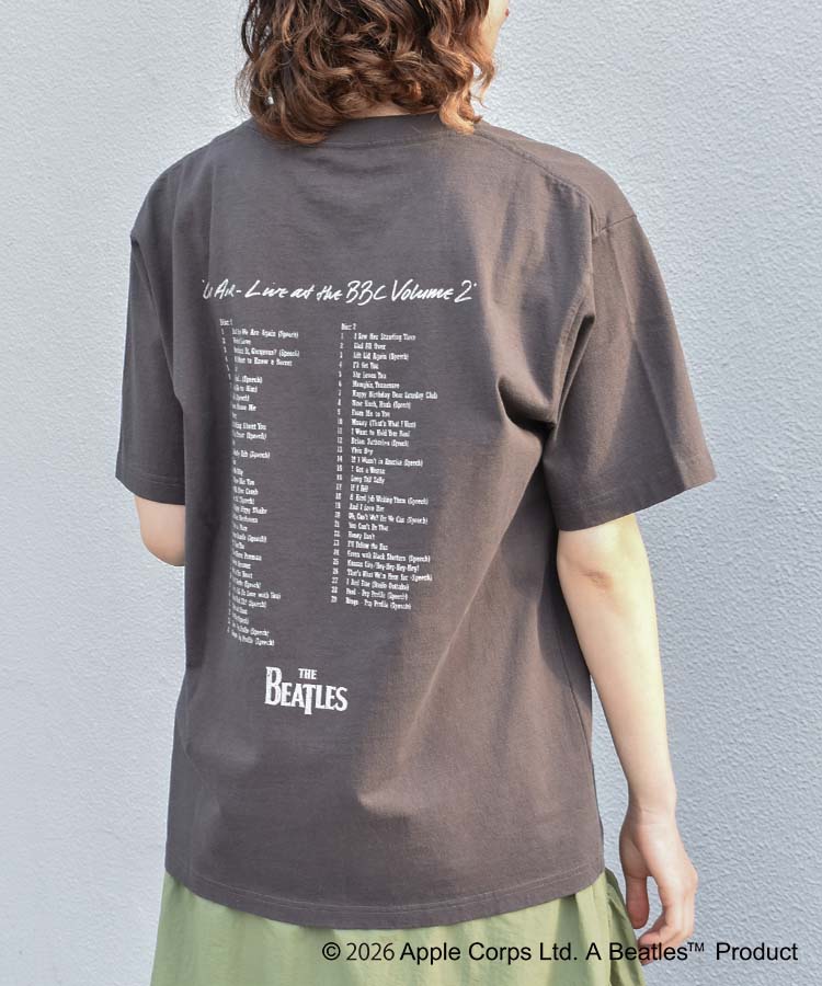THE BEATLESレコードプリントTシャツ