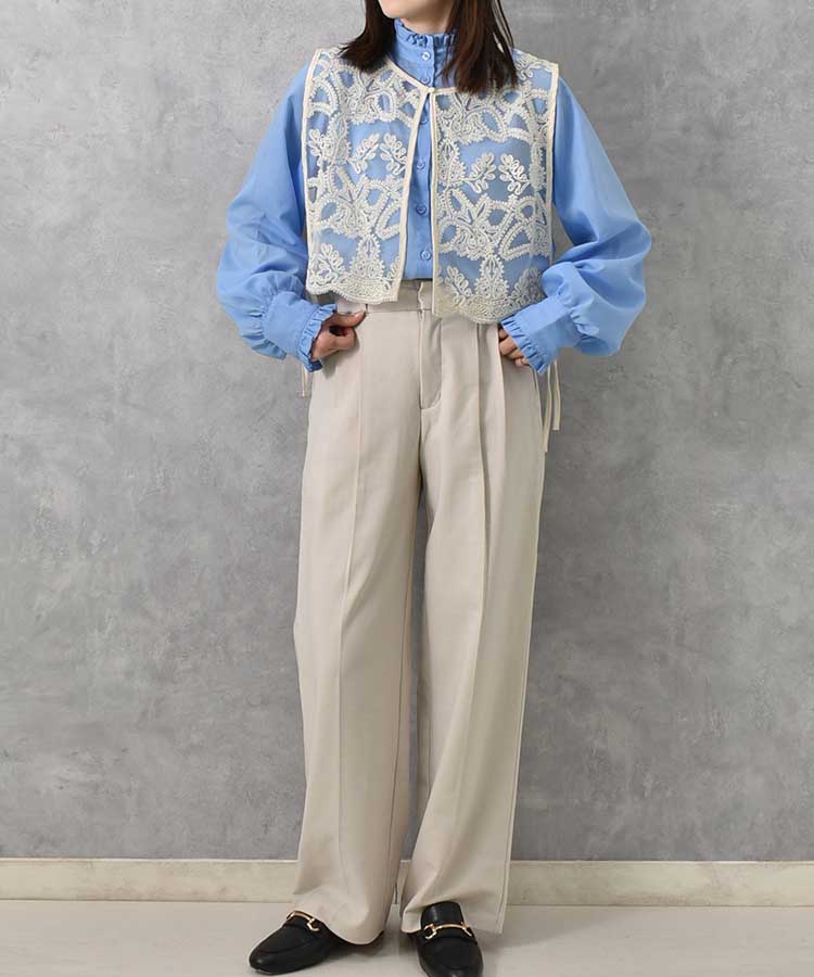 チュールテープベスト