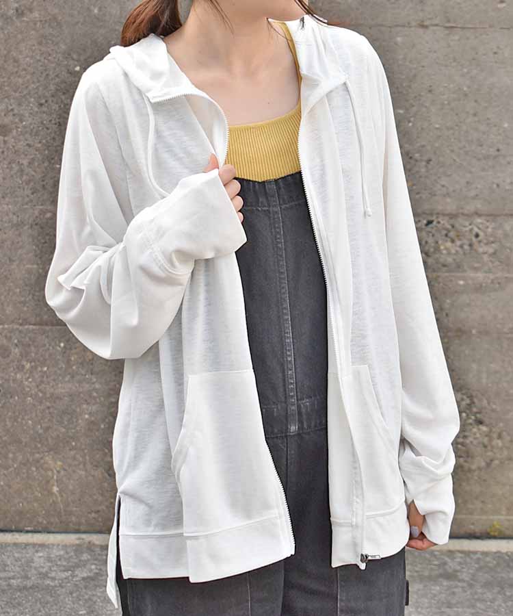 ジップパーカー