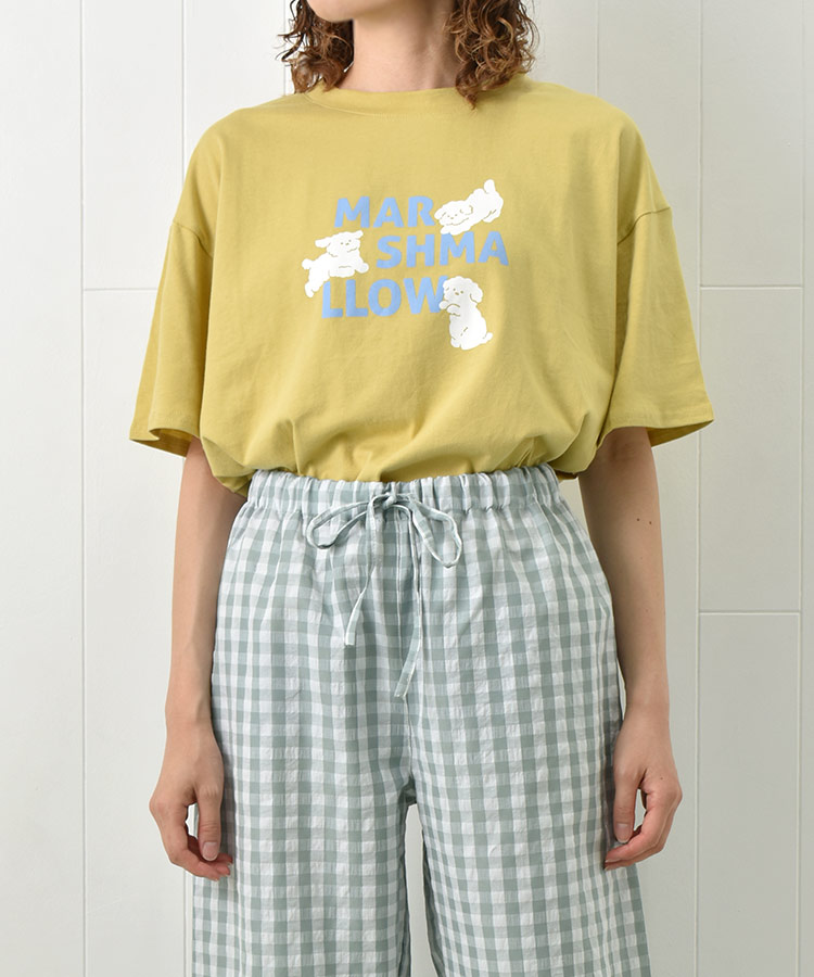 Tシャツ×サッカーパンツ上下セット
