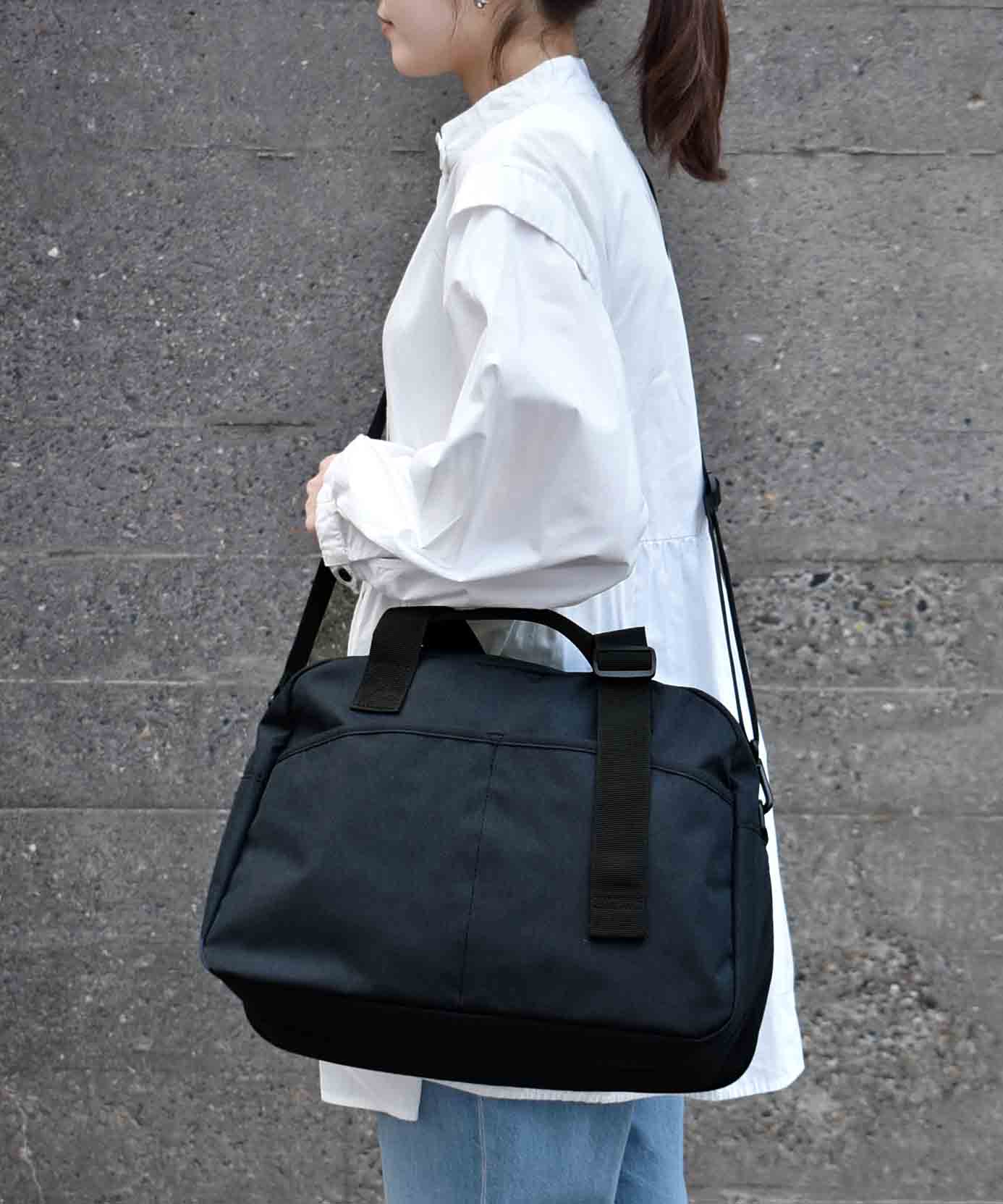 拡張ボストンバッグ