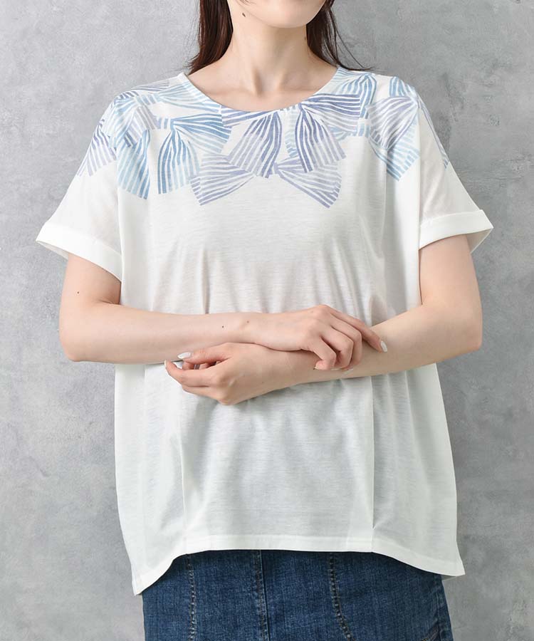 ≪SALE≫水彩プリントTシャツ