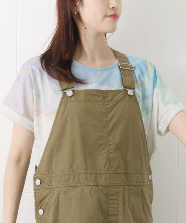 ≪SALE≫水彩プリントTシャツ