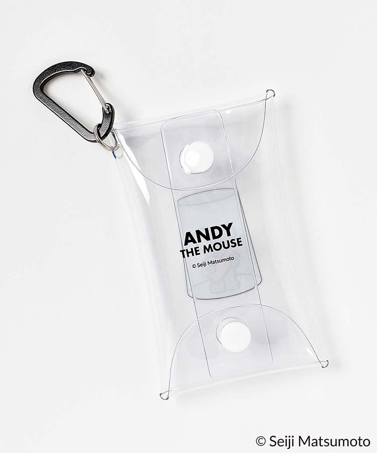 ねずみのANDYクリアマルチケースS