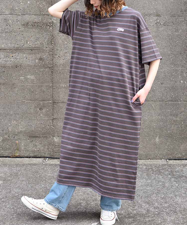 Bouncy.ボーダーワンピース