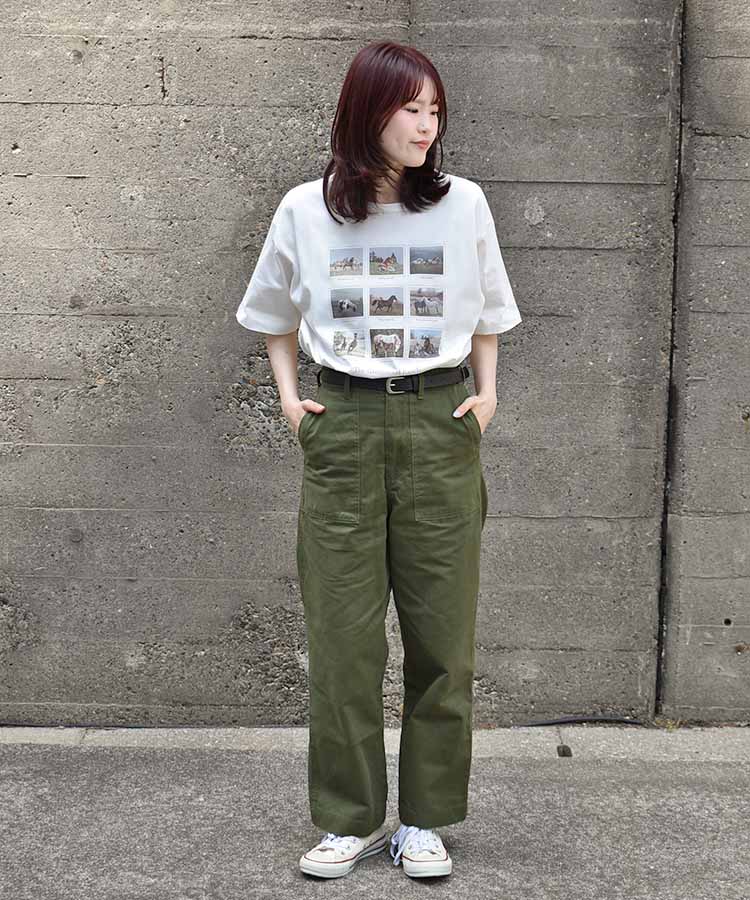 HORSEフォトTシャツ