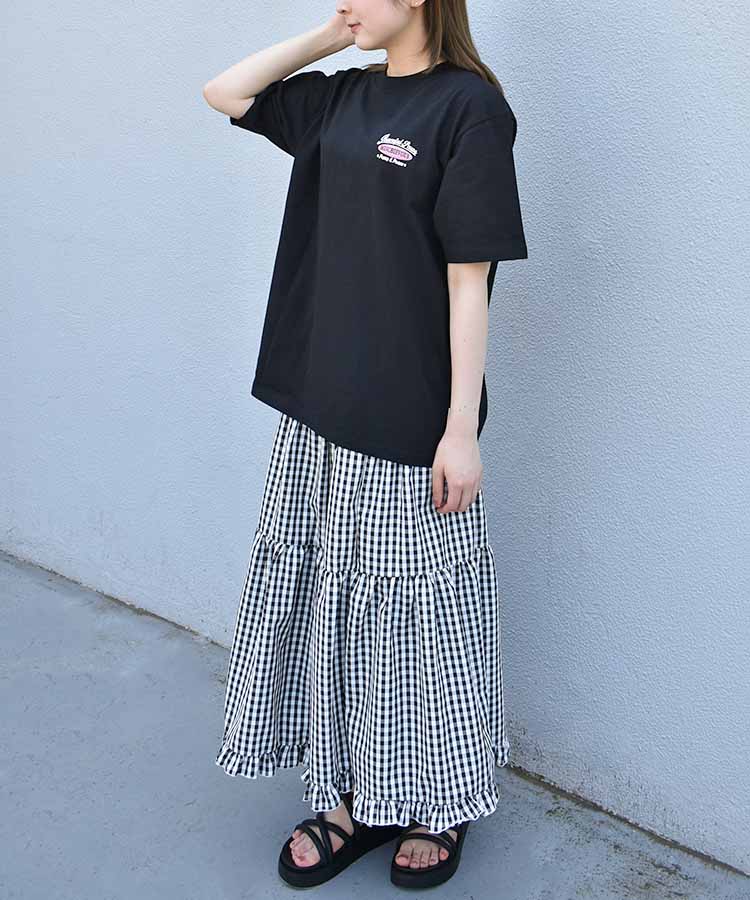 のんびりdog刺繍Tシャツ