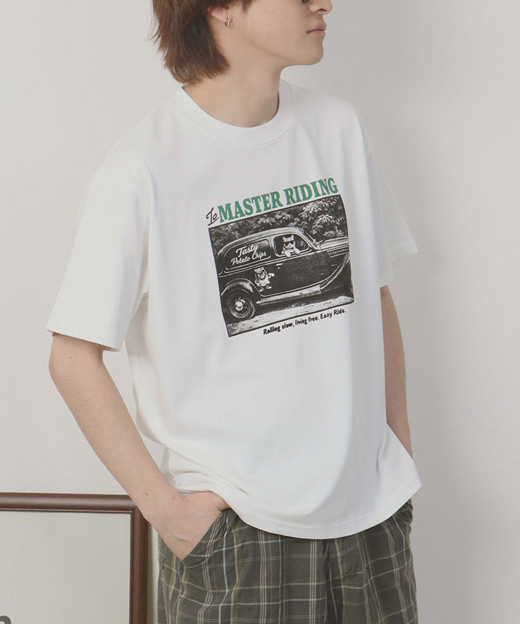 catフォトTシャツ