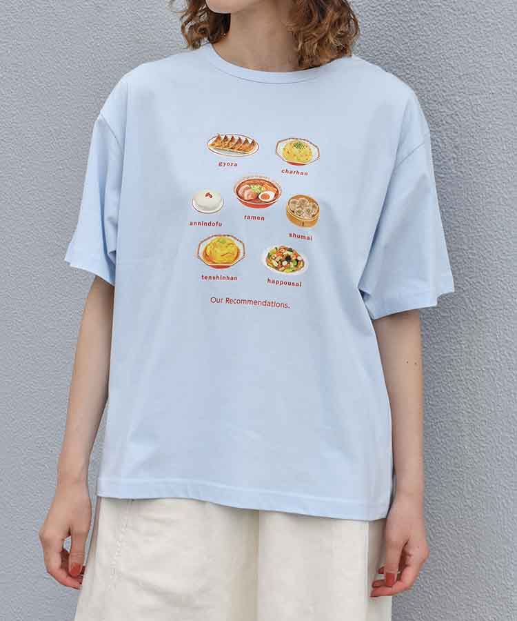 中華メニューロゴTシャツ