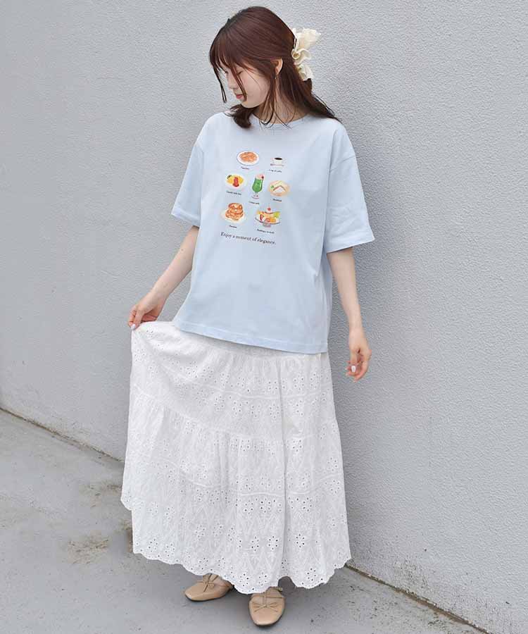 喫茶メニューロゴTシャツ