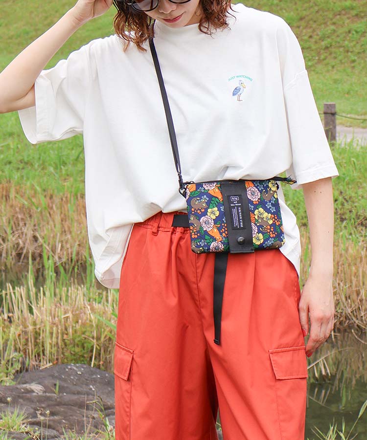 ≪SALE≫ハシビロコウ刺繍Tシャツ