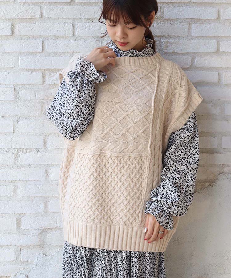 ≪SALE≫ニットベスト