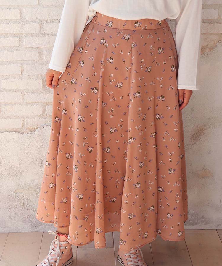 ≪SALE≫小花柄スカート
