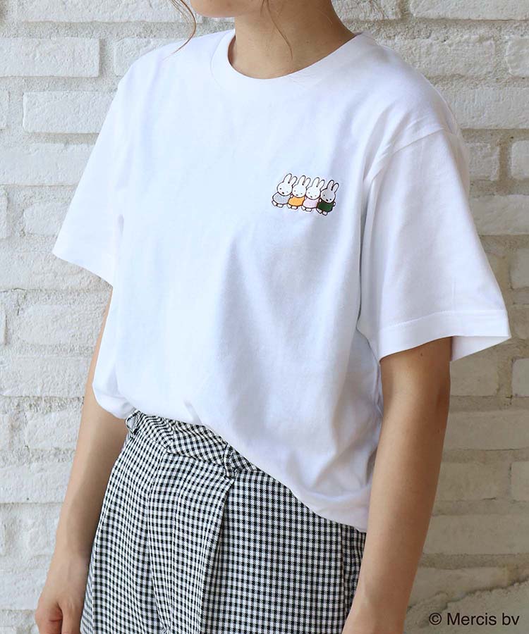 ≪SALE≫ミッフィーワンポイント刺繍Tシャツ
