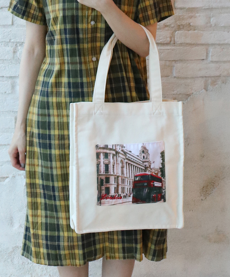 ≪OUTLET≫ワールドツアー転写刺繍トート