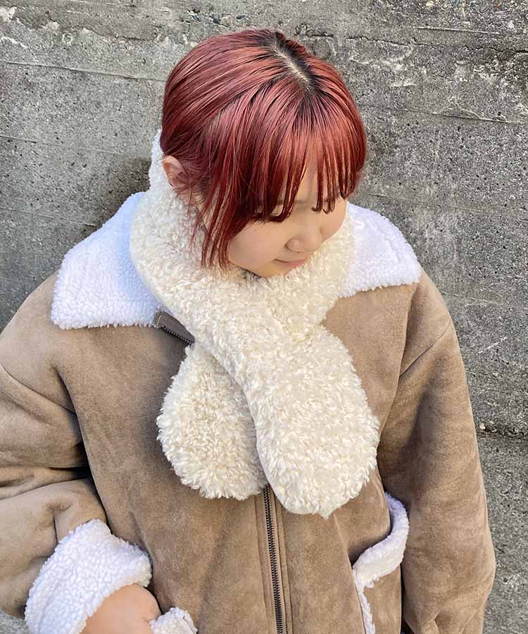 エコファーボアリバーシブルティペット