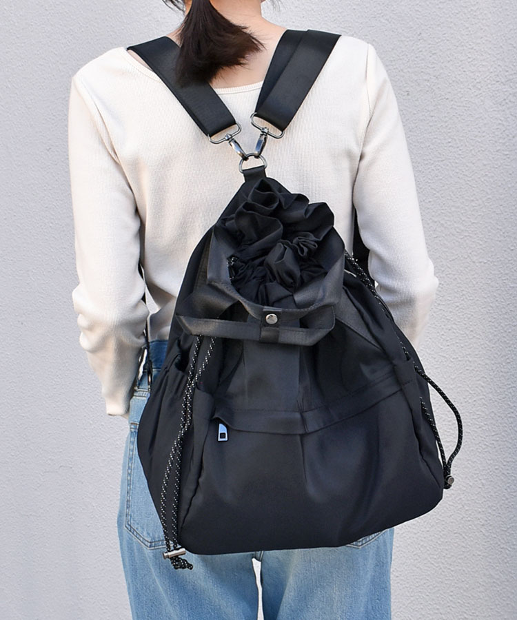 2WAYギャザーリュック