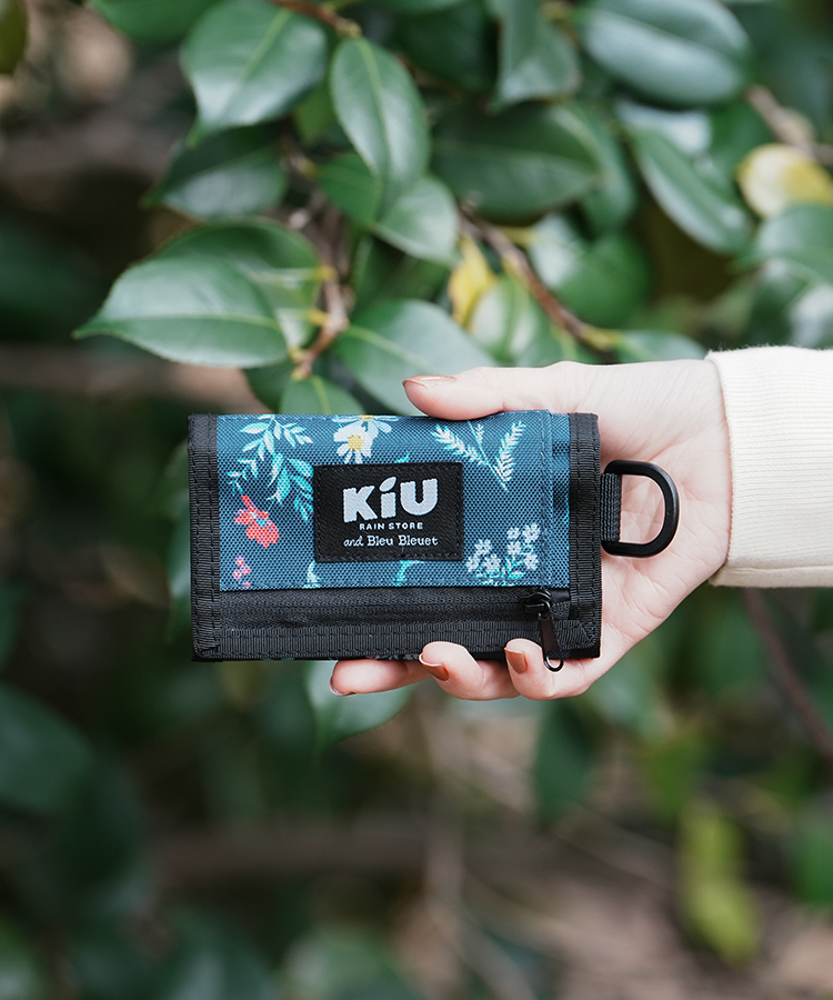 【KiU and BleuBleuet】KiUウォーターリペレントウォレットタイプ