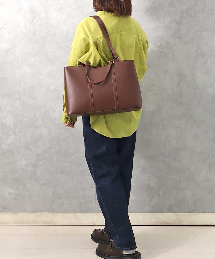 クラス2WAY2層トート