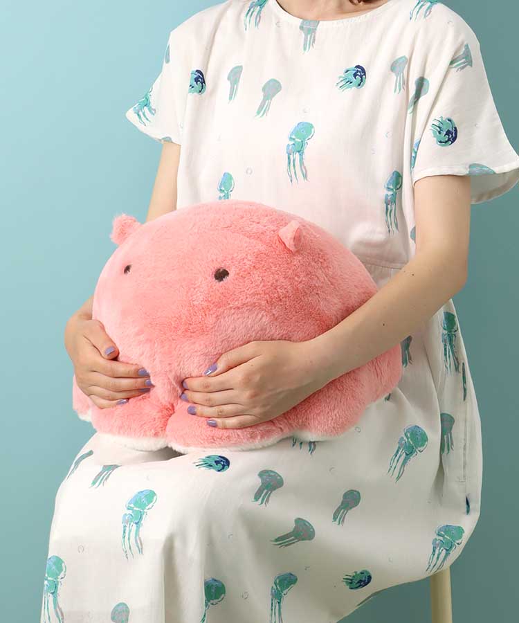 海中散歩もちだっこクッション