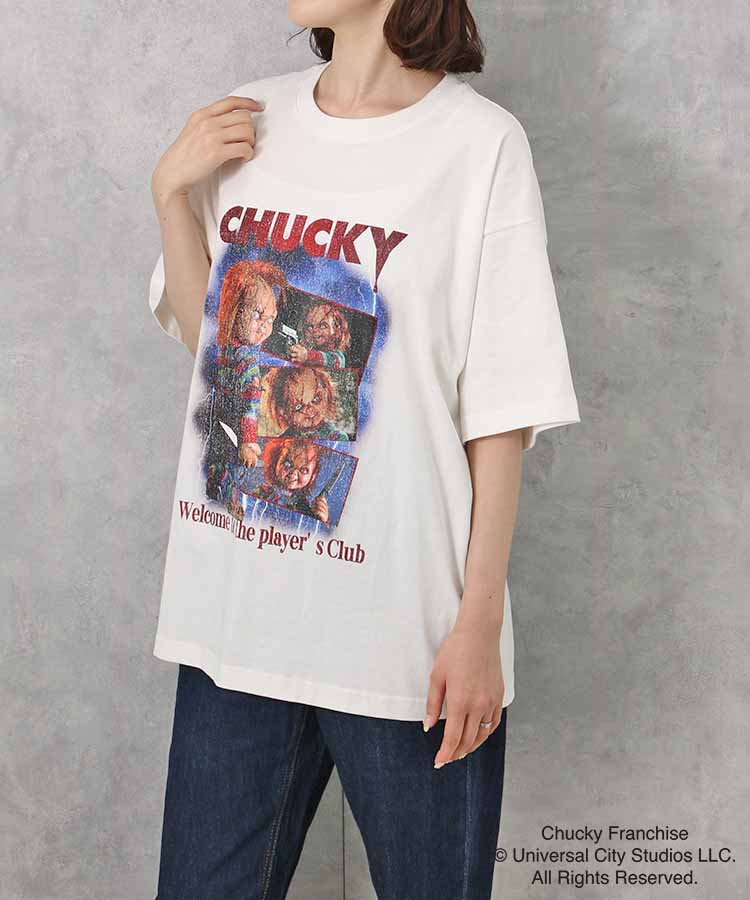CHUCKYポスター風Tシャツ