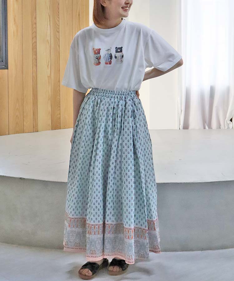 CYILABOプリントTシャツ