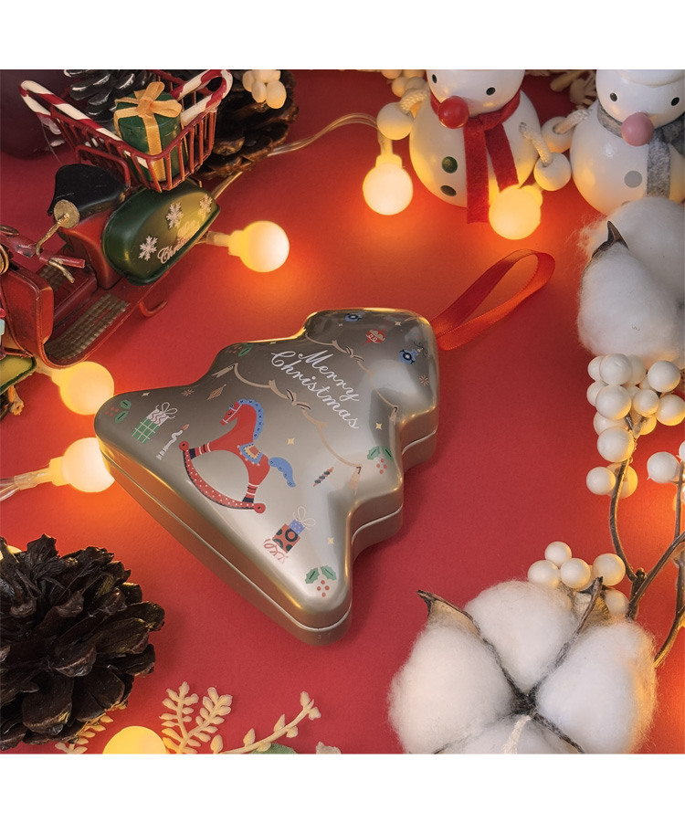 エウレカ クリスマスオーナメント缶