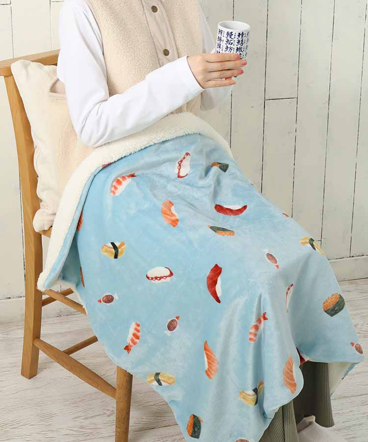 たべものデジプリブランケット