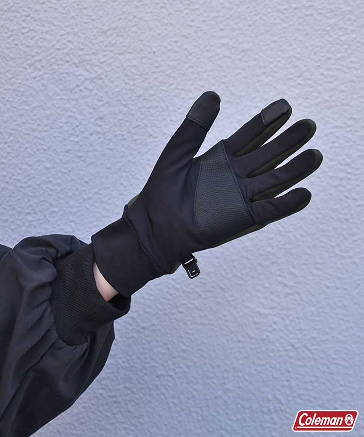 coleman防風ストレッチグローブ