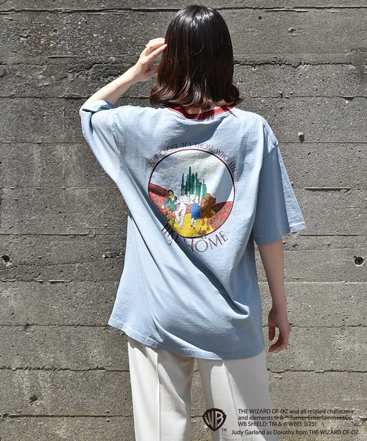オズの魔法使リンガーバックプリントTシャツ