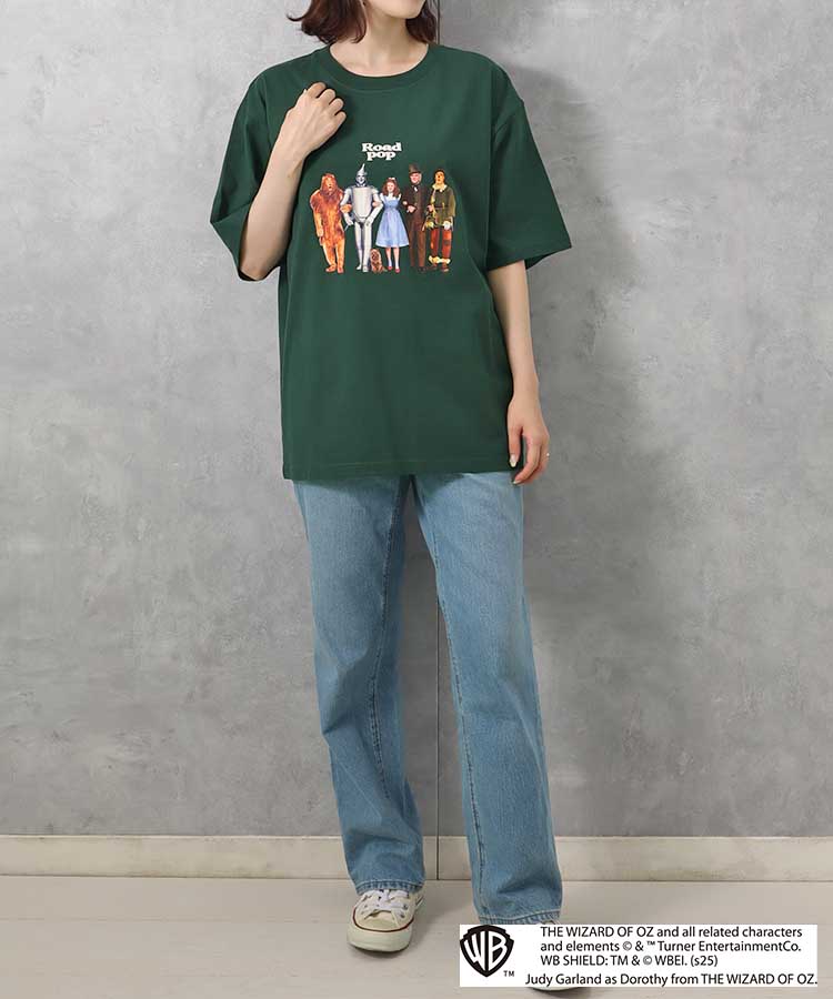 オズの魔法使フロントプリントTシャツ