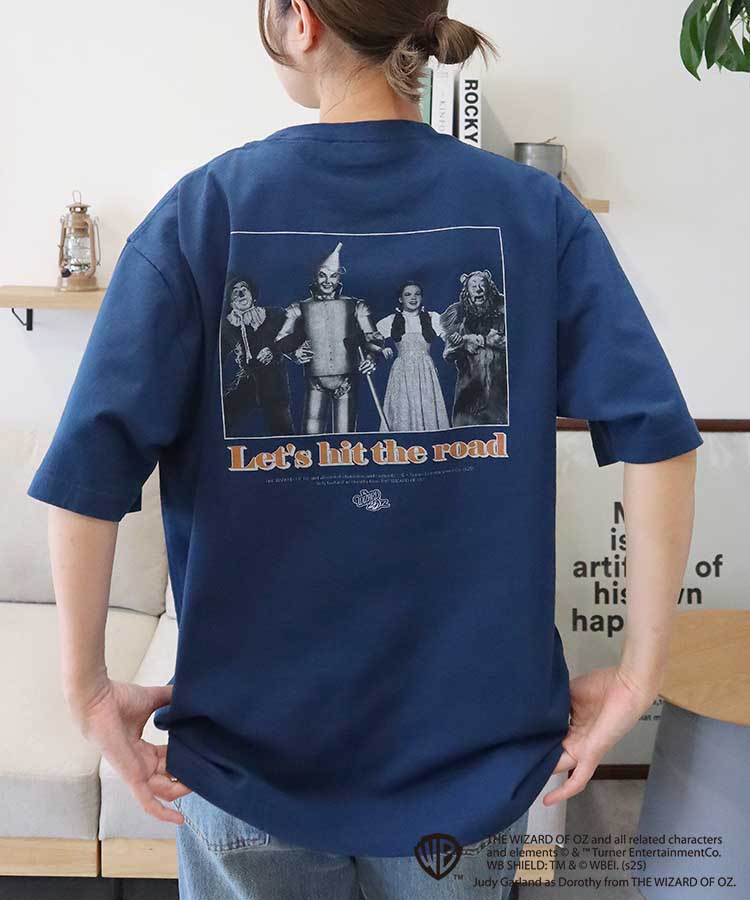 オズの魔法使バックプリントTシャツ