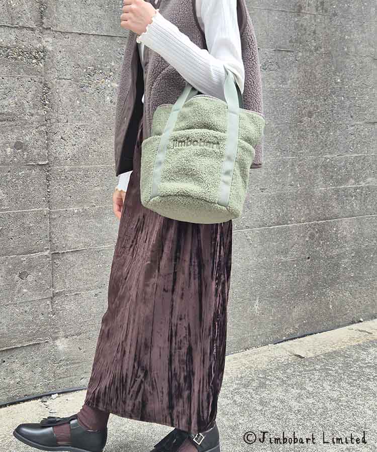 ジムボバートボア刺繍バッグ