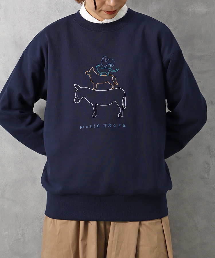 ブレーメン刺繍スウェット