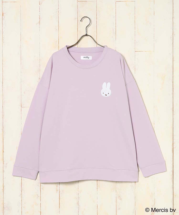 ミッフィーサガラミニ裏毛ルームウェア上下セット