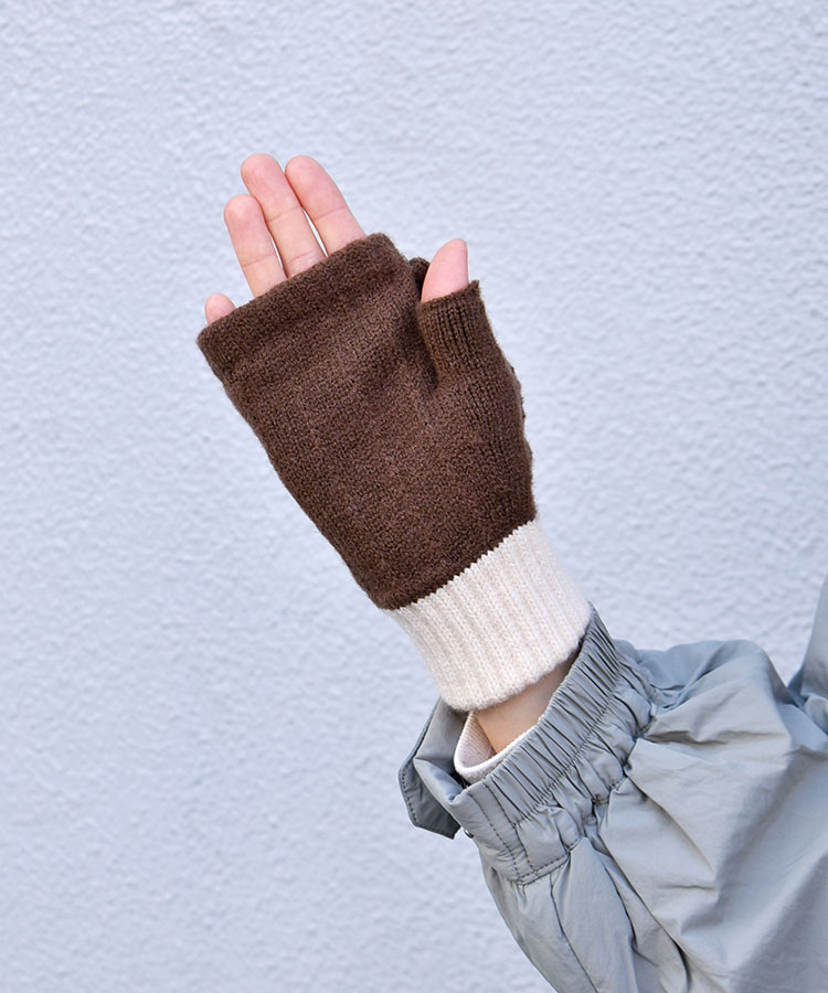 MOZフード付ミトン