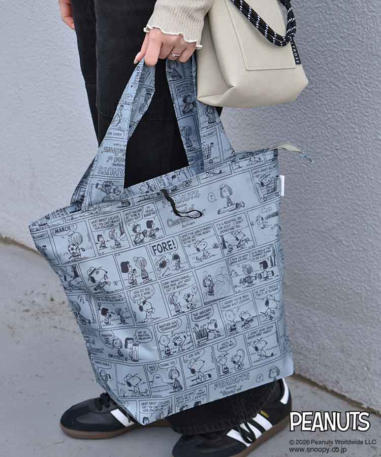 PEANUTS箱入りエコバッグM