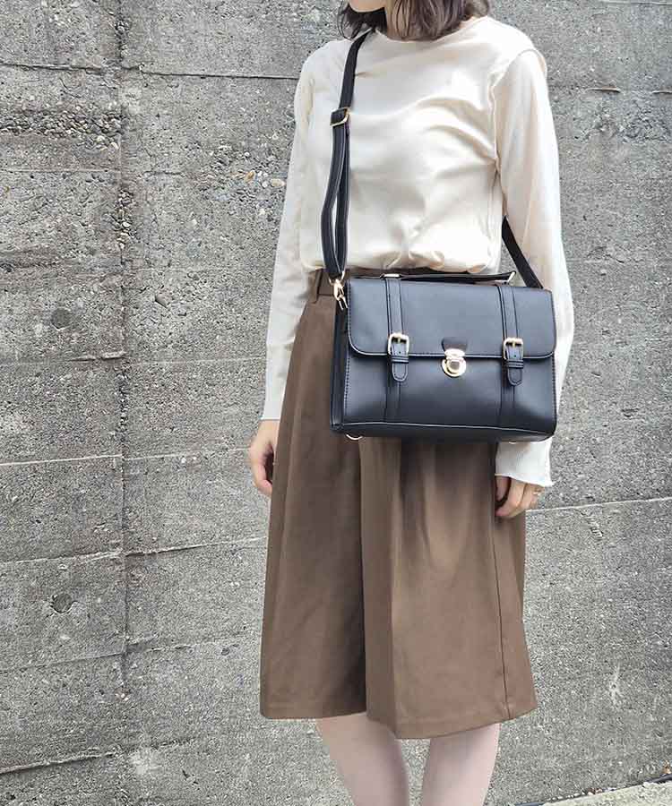 差し込み金具3Wayサッチェルバッグ