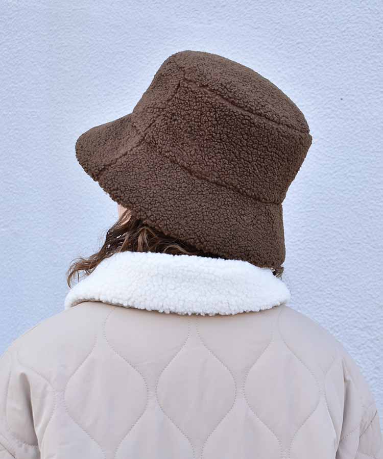 ≪SALE≫ボアバケットハット