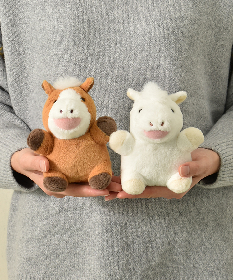 【WEB予約 12/17~順次発送】うまぽちゃぬいぐるみ