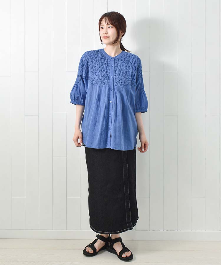≪SALE≫スモッキングブラウス26