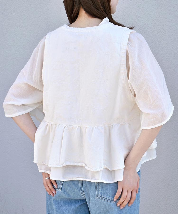 ジャガードベスト