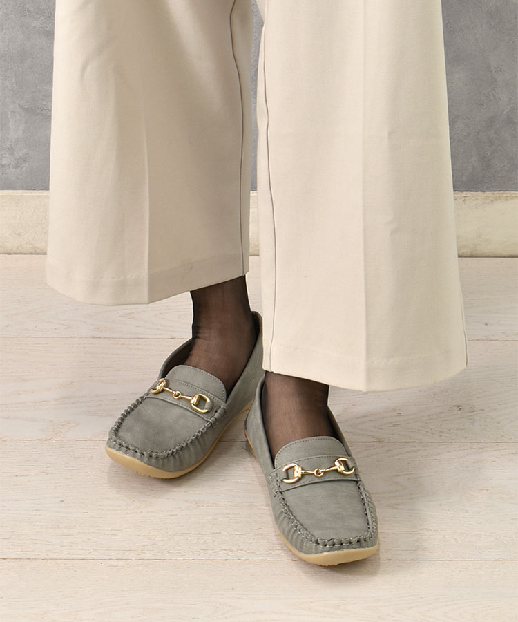 タッセル付きドライビングシューズ