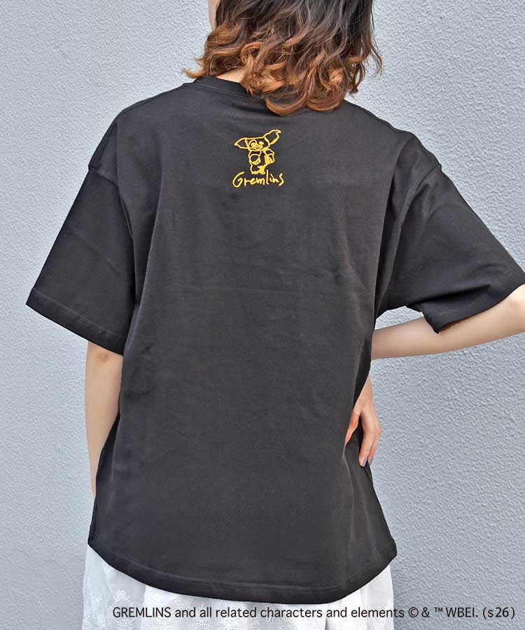 グレムリンフォト刺繍プリントTシャツ