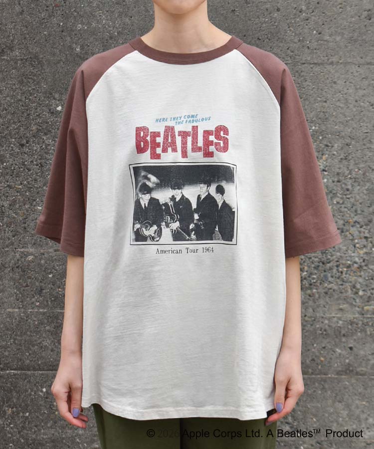 THE BEATLESツアーラグランTシャツ